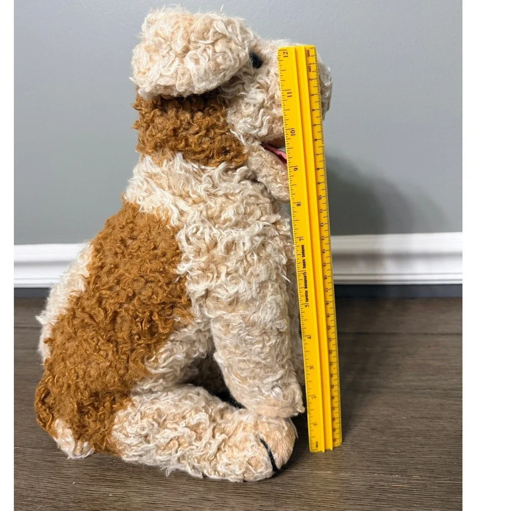 Vintage 1992 Ty Classic Plush TOFFEE the Shaggy Puppy Dog Stuffed Animal Toy‎